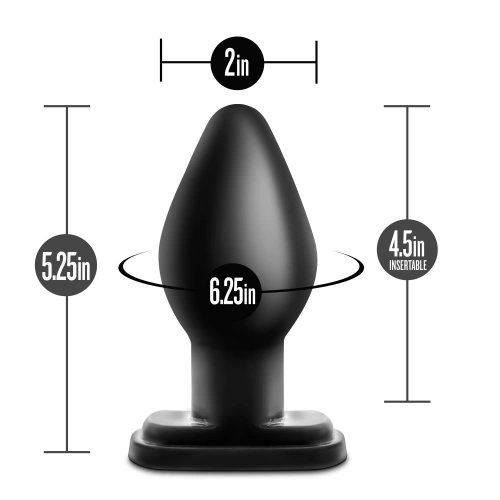 Anal dilator Performance 01 Plug XL black [3]