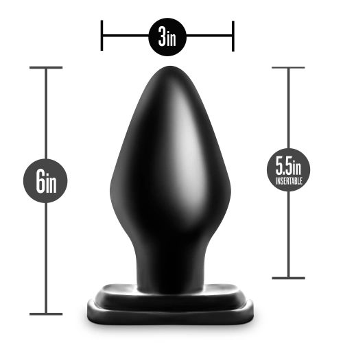Large anal dilator Performance 01 Plug XXL black [1]