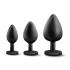 Luxury Crystal Heart butt plug Bling Plugs Training Kit [1]