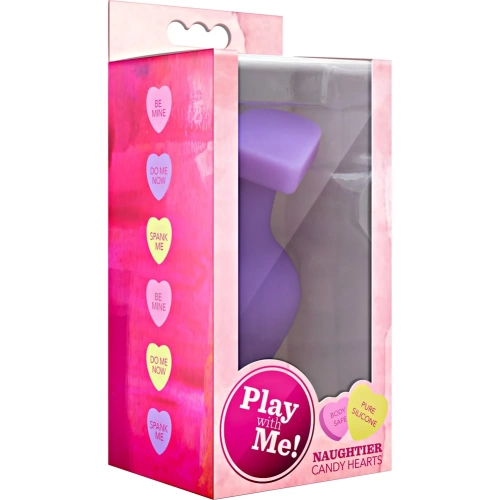 Candy Heart Fuck Me Large Butt Plug [3]