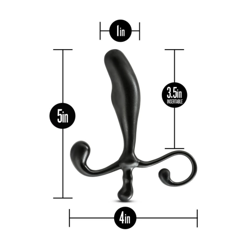 Anal Adventures prostate stimulator black [6]