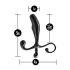 Anal Adventures prostate stimulator black [6]