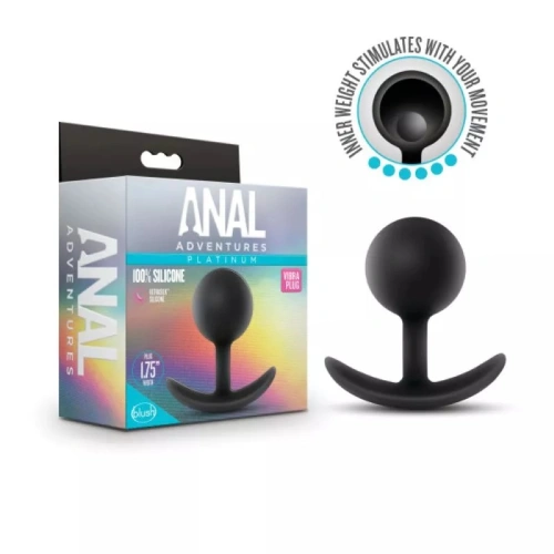 **Dilyana- Silicone anal stimulator with Anal Adventures Vibra ball [2]