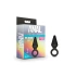 Mini Anal Dilator Silicone Loop Plug Black [4]