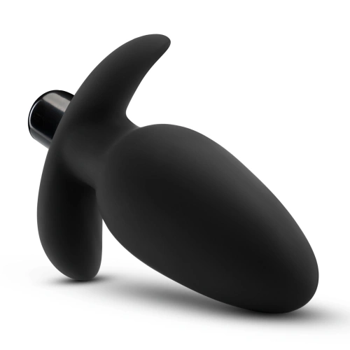 Powerful silicone anal stimulator Anal Adventures Saddle Plug black [2]