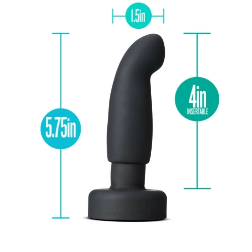 Rotating and vibrating anal toy with beads Circuit Plug black [3]
