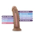 Au Naturel 8" Mocha Double Layer Realistic Cyber ​​Leather Dildo [5]