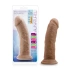 Au Naturel 8" Mocha Double Layer Realistic Cyber ​​Leather Dildo [8]