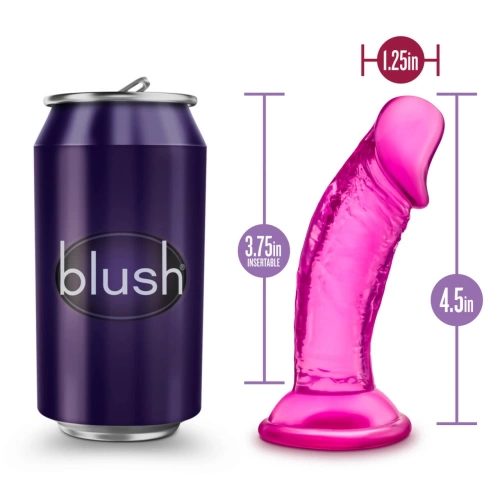 Sweet n Small 4" Pink Realistic Small Dildo [5]
