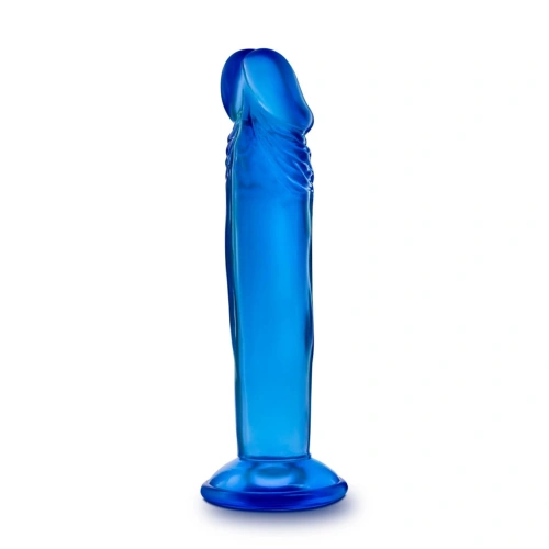 Sweet and Small Jelly Dildo 6" Blue [1]