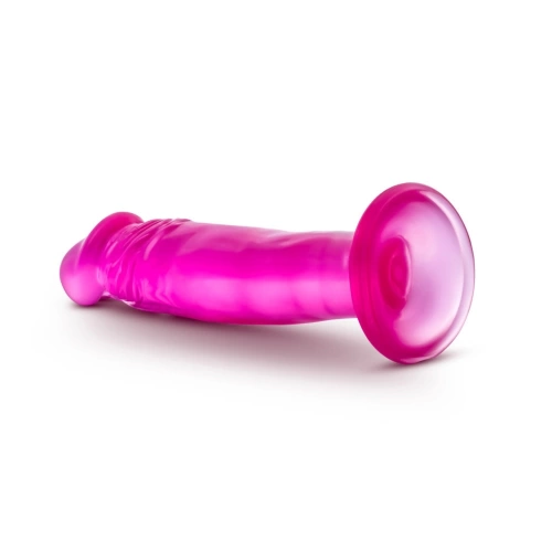 Jelly dildo Sweet and small 6" pink [3]