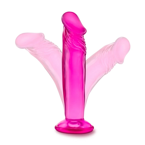 Jelly dildo Sweet and small 6" pink [4]