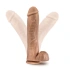 Big John Mocha Cyber ​​Skin Big Thick Double Layer Realistic Dildo [1]