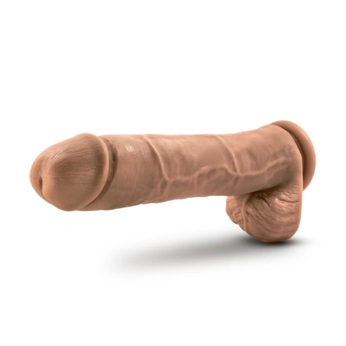 Big John Mocha Cyber ​​Skin Big Thick Double Layer Realistic Dildo [2]