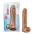 Big John Mocha Cyber ​​Skin Big Thick Double Layer Realistic Dildo [6]