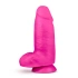 Irina Color Chub 10'' Big Double Layer Cyber ​​Leather Dildo Pink [1]