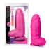 Irina Color Chub 10'' Big Double Layer Cyber ​​Leather Dildo Pink [6]