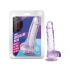 **Nina - Naturally Yours 6" Translucent Purple Small Realistic Testicular Dildo [5]