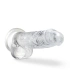 **Nina - Naturally Yours Realistic Testicular Dildo 7" Clear [1]