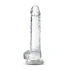 **Nina - Naturally Yours Realistic Testicular Dildo 7" Clear [2]
