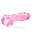 Naturally Yours 8" Clear Pink Jelly Dildo [1]