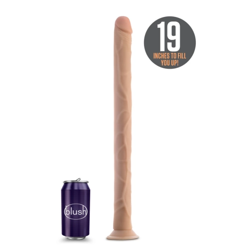 Dilyana Long realistic dildo Dr. Skin 19" [5]