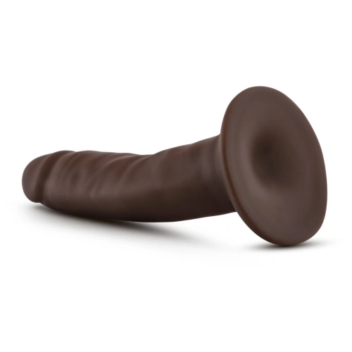A small realistic dildo Dr. Skin 5.5" chocolate [3]