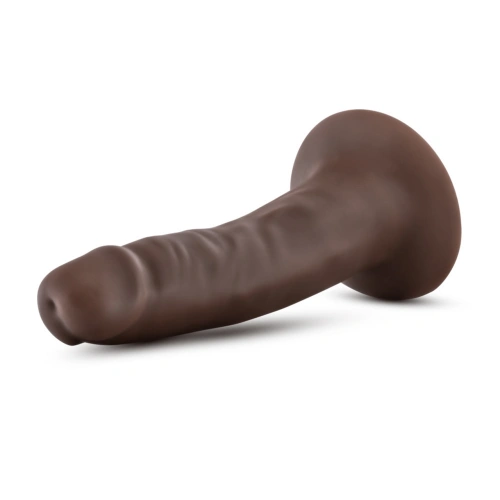 A small realistic dildo Dr. Skin 5.5" chocolate [4]