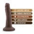 A small realistic dildo Dr. Skin 5.5" chocolate [5]