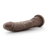 Realistic and flexible Dr. dildo. Skin Basic 8.5" chocolate [4]