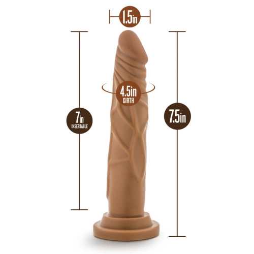 Irina Realistic and flexible dildo Dr. Skin 7.5 [5]