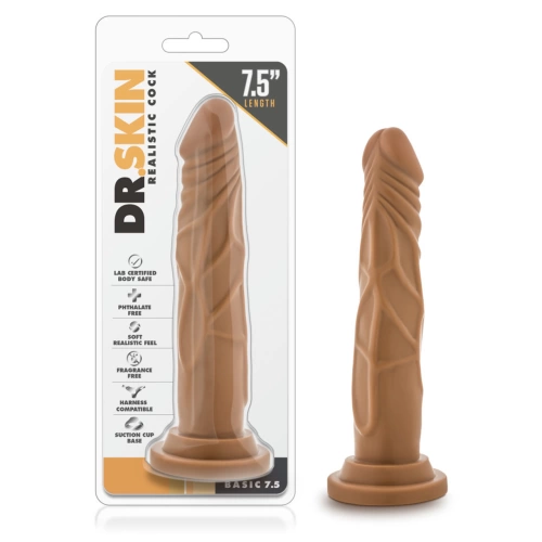 Irina Realistic and flexible dildo Dr. Skin 7.5 [7]