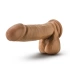 **Nina - Realistic Testicle Dildo Dr. William 8" Mocha [1]