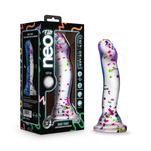 Nina - Glow in the Dark Hanky ​​Panky Silicone Dildo [13]