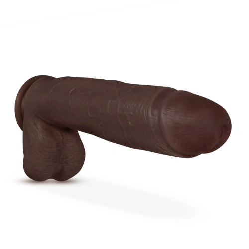 Huge double layered realistic dildo made of cyberskyn [2]