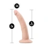 Au Naturel Jack 7" Cyber ​​Leather Realistic Double Layer Dildo [3]