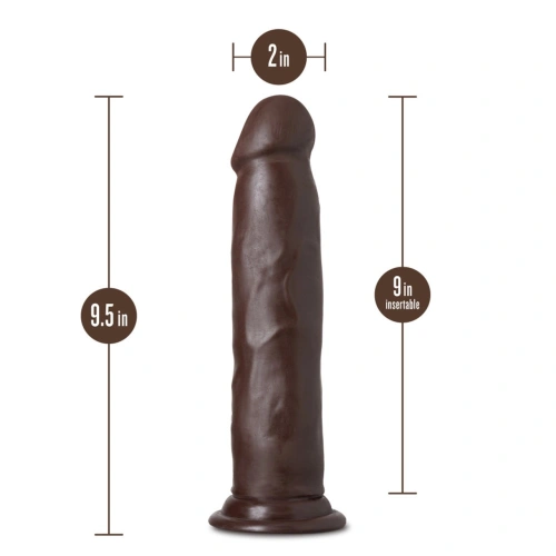 Dilyana - Big realistic two-layered dildo Jackson brown [5]