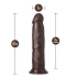 Dilyana - Big realistic two-layered dildo Jackson brown [5]