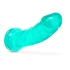 **Ralitsa Roar n' Ride 8" Realistic Curved Jelly Dildo in Green [1]