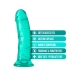 **Ralitsa Roar n' Ride 8" Realistic Curved Jelly Dildo in Green [5]