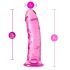 **Ralitsa Roar n' Ride 8" Realistic Curved Jelly Dildo in Pink [4]