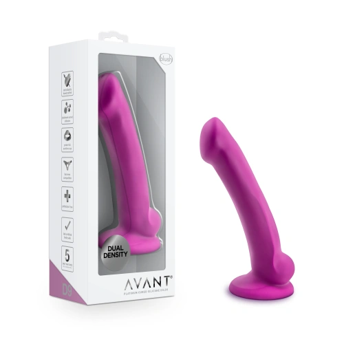 Avant Ergo Mini luxury two-layer silicone dildo purple [6]