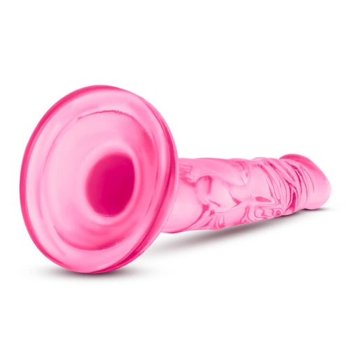 Naturally Yours pink mini vacuum base dildo [2]