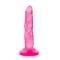 Naturally Yours pink mini vacuum base dildo