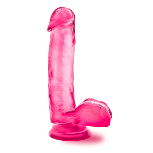 Flexible jelly dildo with testicles Sweet and Hard [1]
