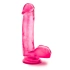 Flexible jelly dildo with testicles Sweet and Hard [1]