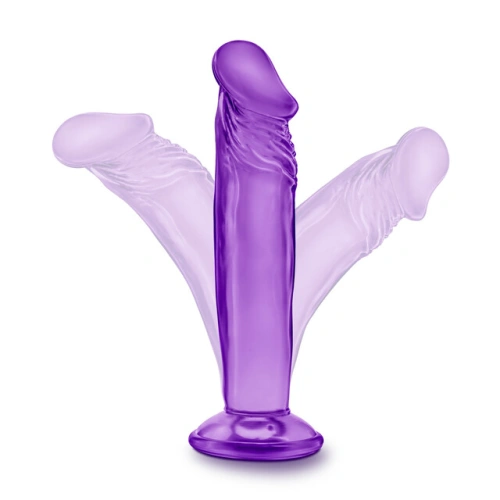 Jelly Dildo Sweet and Small 6" Purple [4]