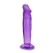 Jelly Dildo Sweet and Small 6" Purple