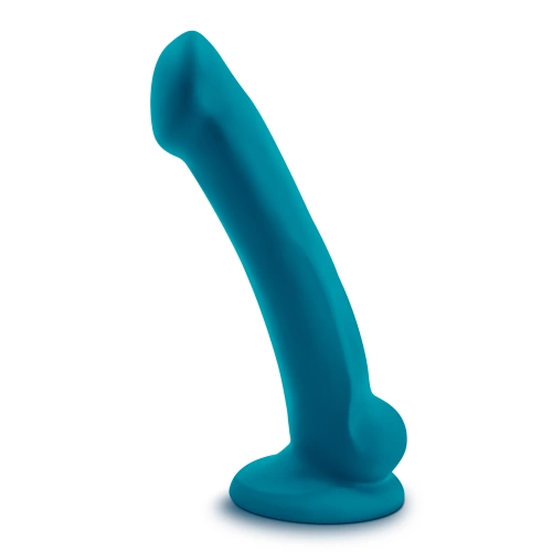 Soft flexible silicone dildo Reina blue [1]