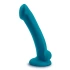 Soft flexible silicone dildo Reina blue [1]